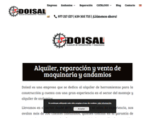 Tablet Screenshot of doisal.com